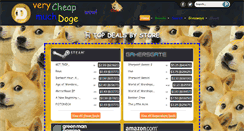 Desktop Screenshot of cheapdoge.com